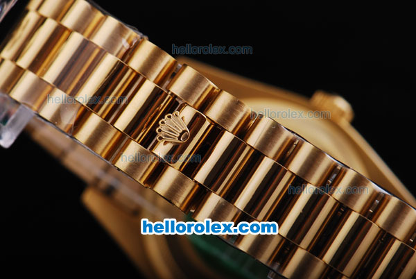 Rolex Datejust Oyster Perpetual Chronometer Automatic with Brown Dial and Roman Marking - Click Image to Close